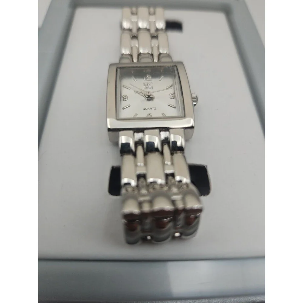 New York & Company Silver Toned Women's Watch Analog Bracelet Band